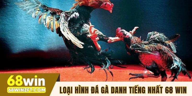 Loại hình đá gà danh tiếng nhất 68 WIN